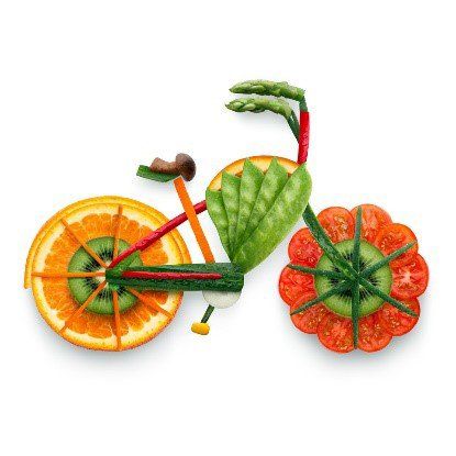 Fruit and Vegetable Bicycle
