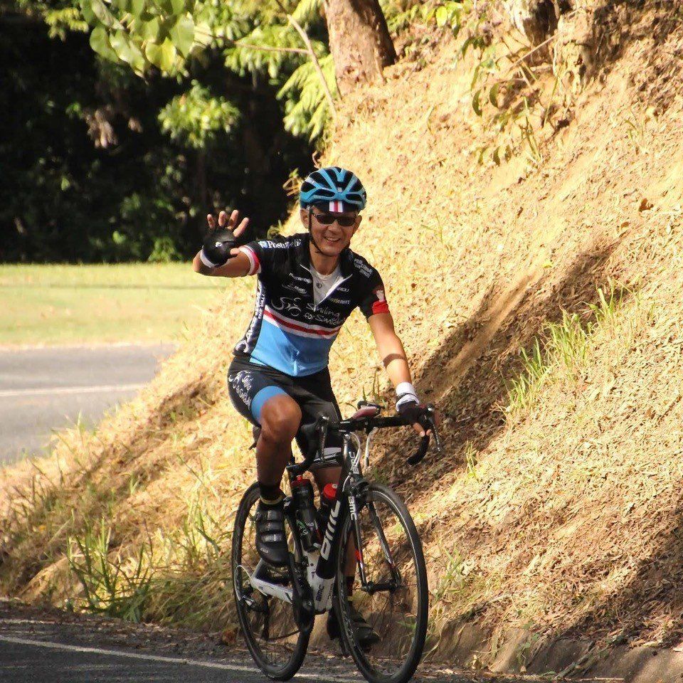 Gary cycling