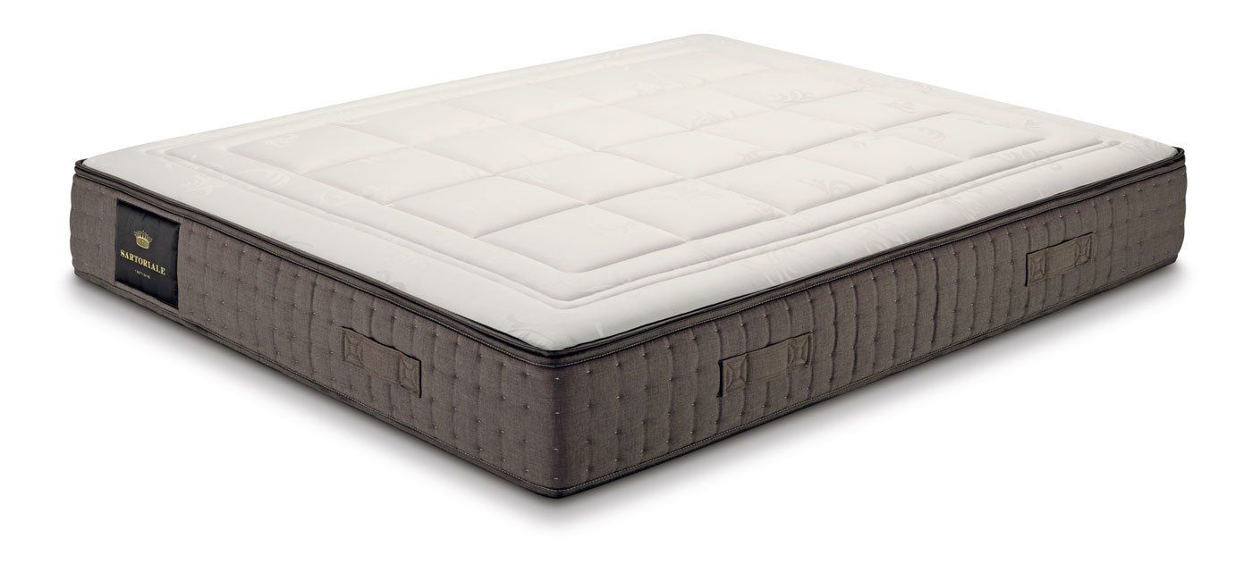 materasso Sartoriale Principe con fascia marrone