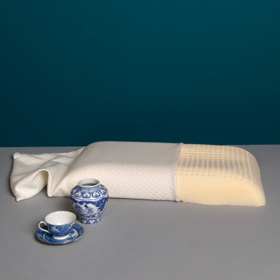 guanciale in memory foam con con federa