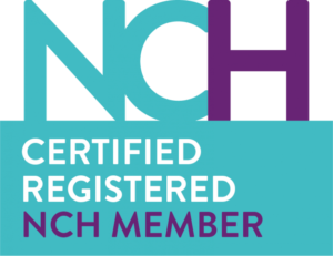 Logo for NCH, with the letters
