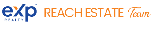 The logo for the exp reach estate team realty