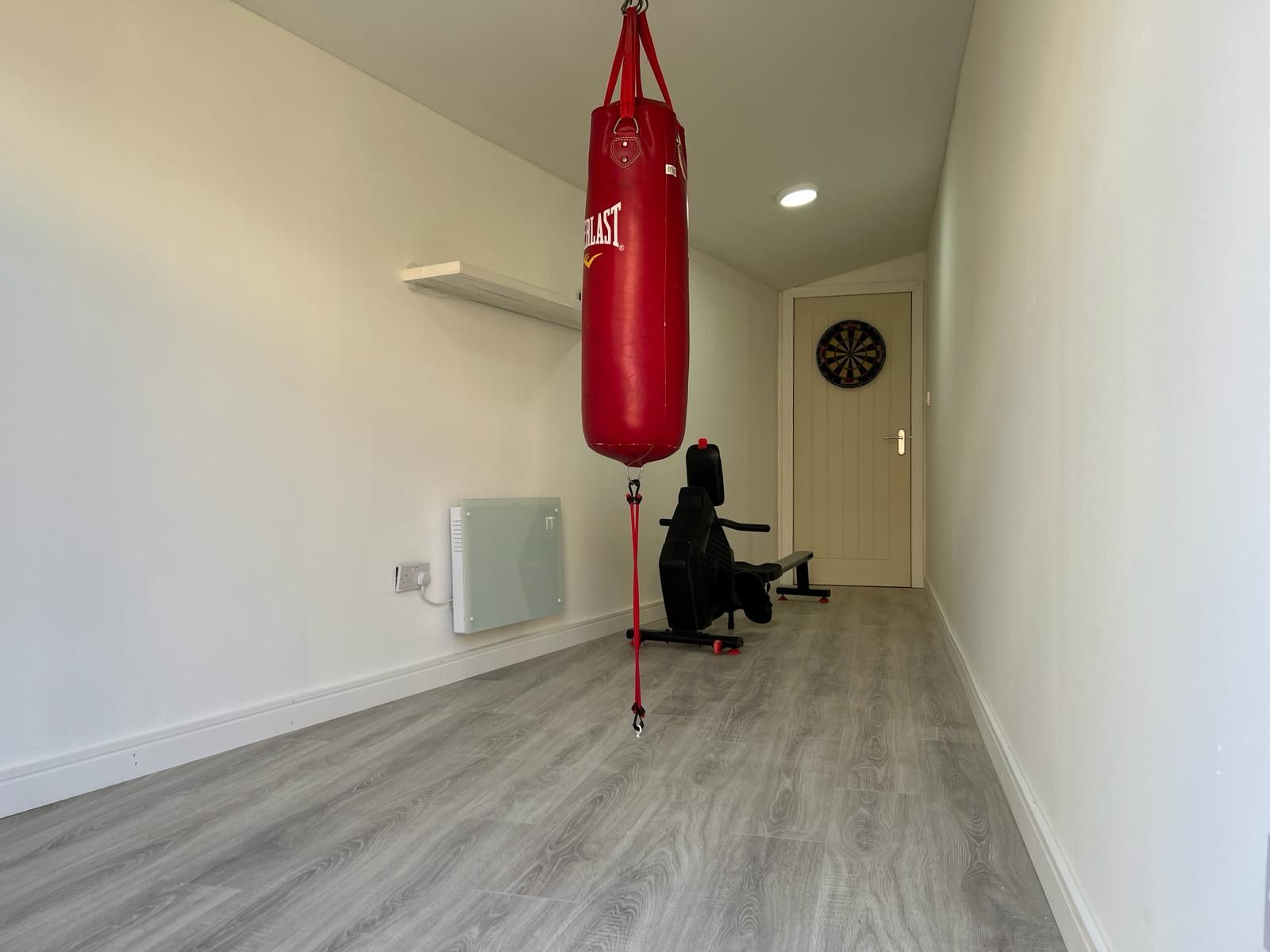 garden room gym interior