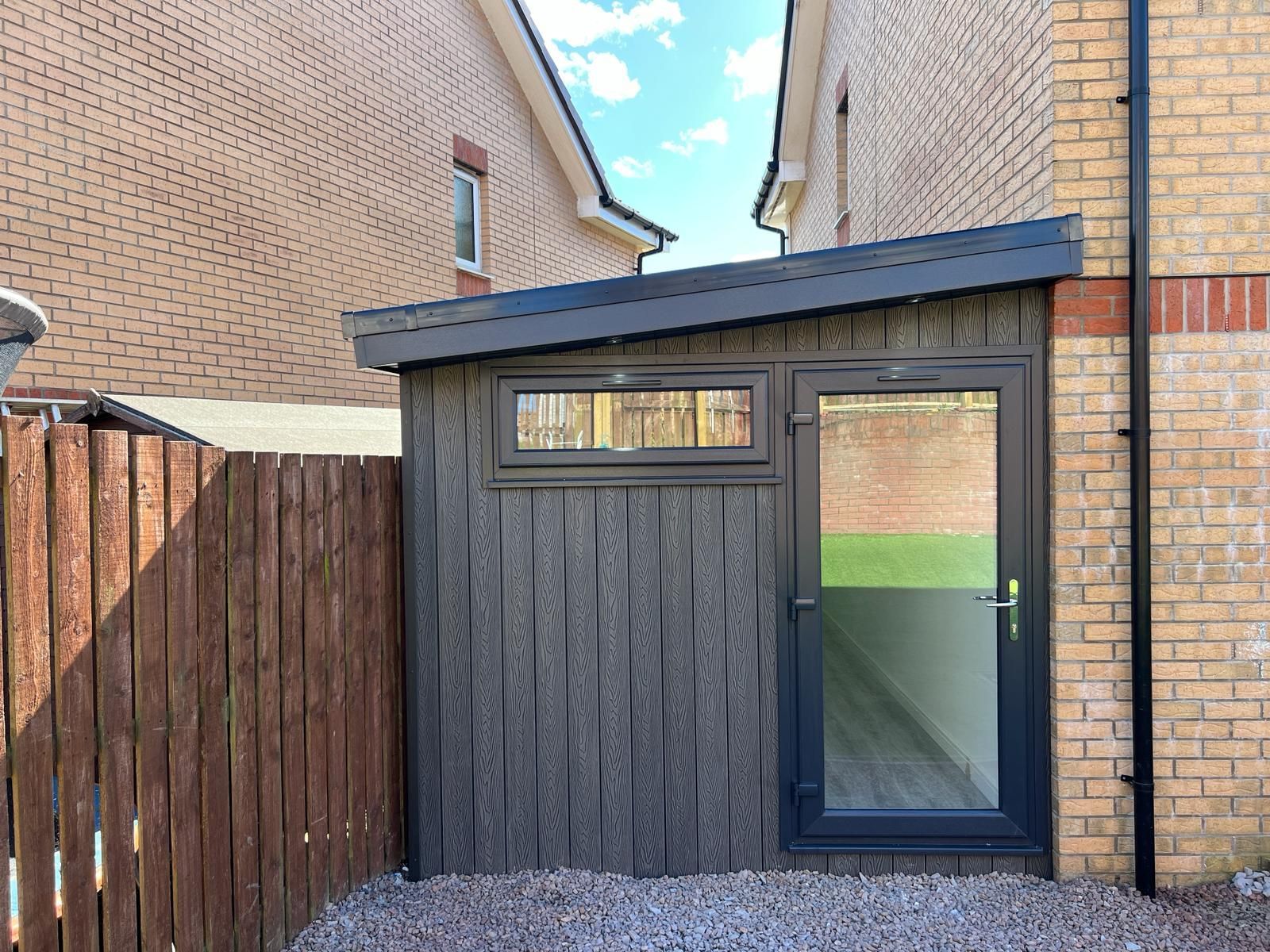 small garden room gym