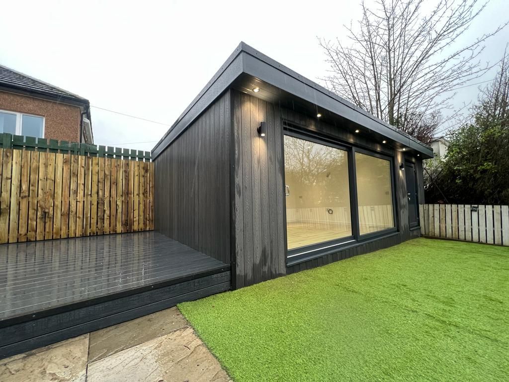 New combination garden room with side shed