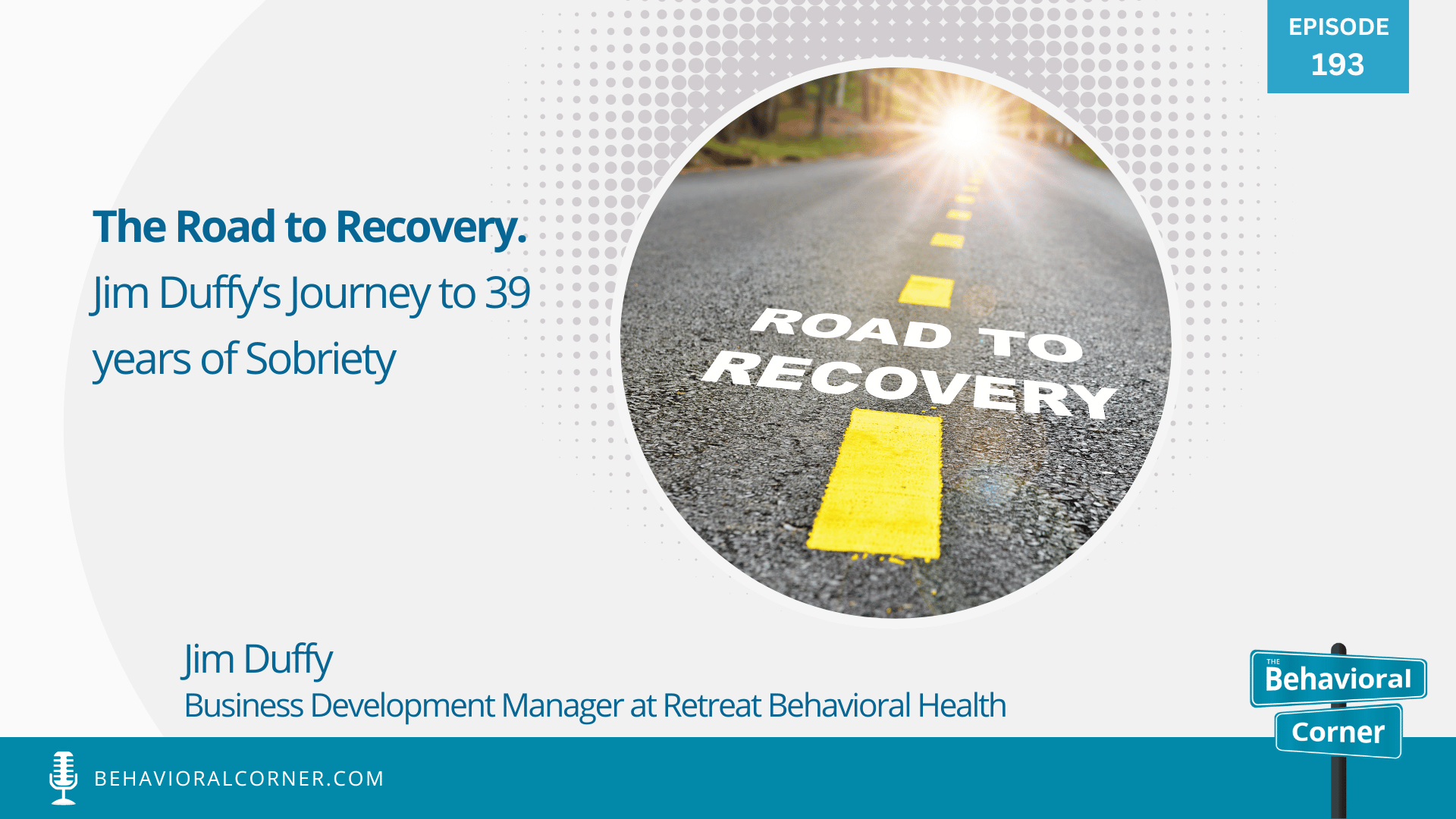 The Road to Recovery. Jim Duffy’s Journey to 39 Years of Sobriety