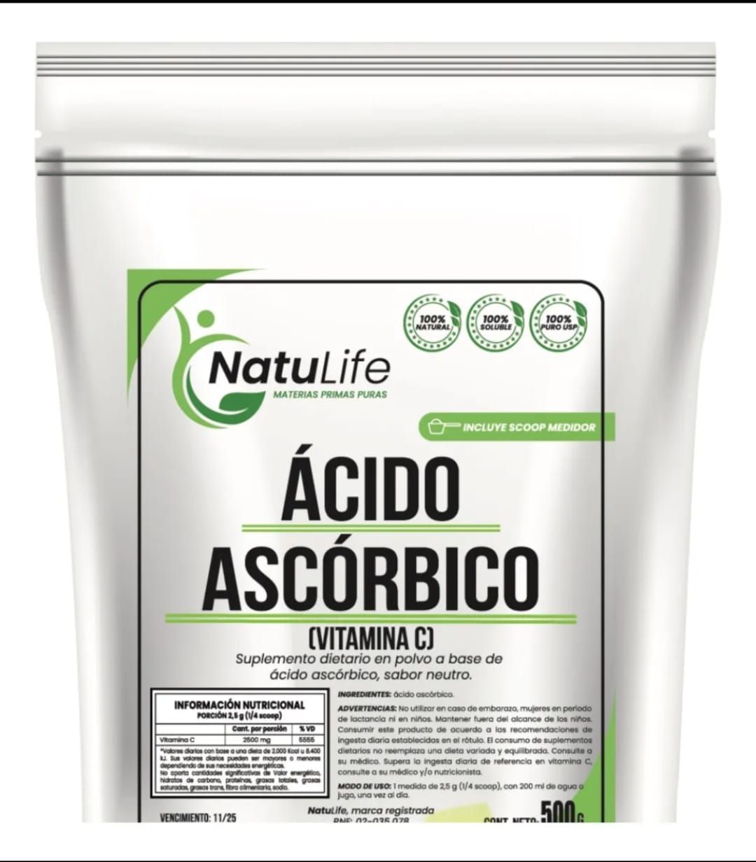 Vitamina C puro neutro