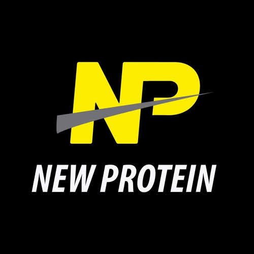 El nuevo logotipo de la proteína es amarillo y blanco sobre un fondo negro.