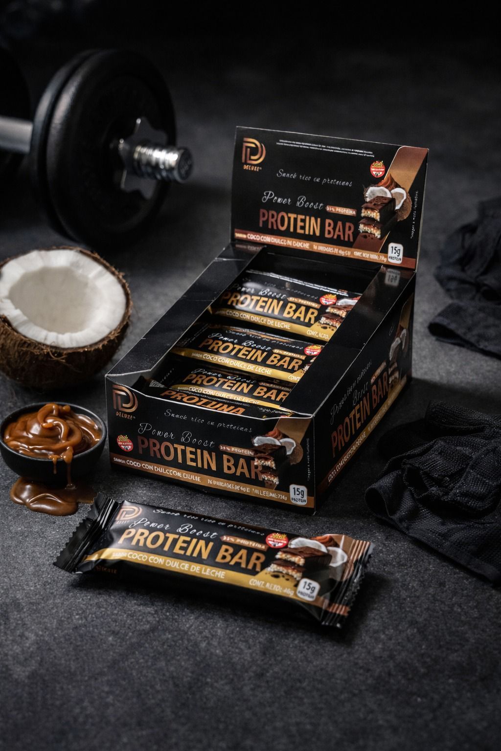 Protein Bar Power Boost DELUXE x16u.