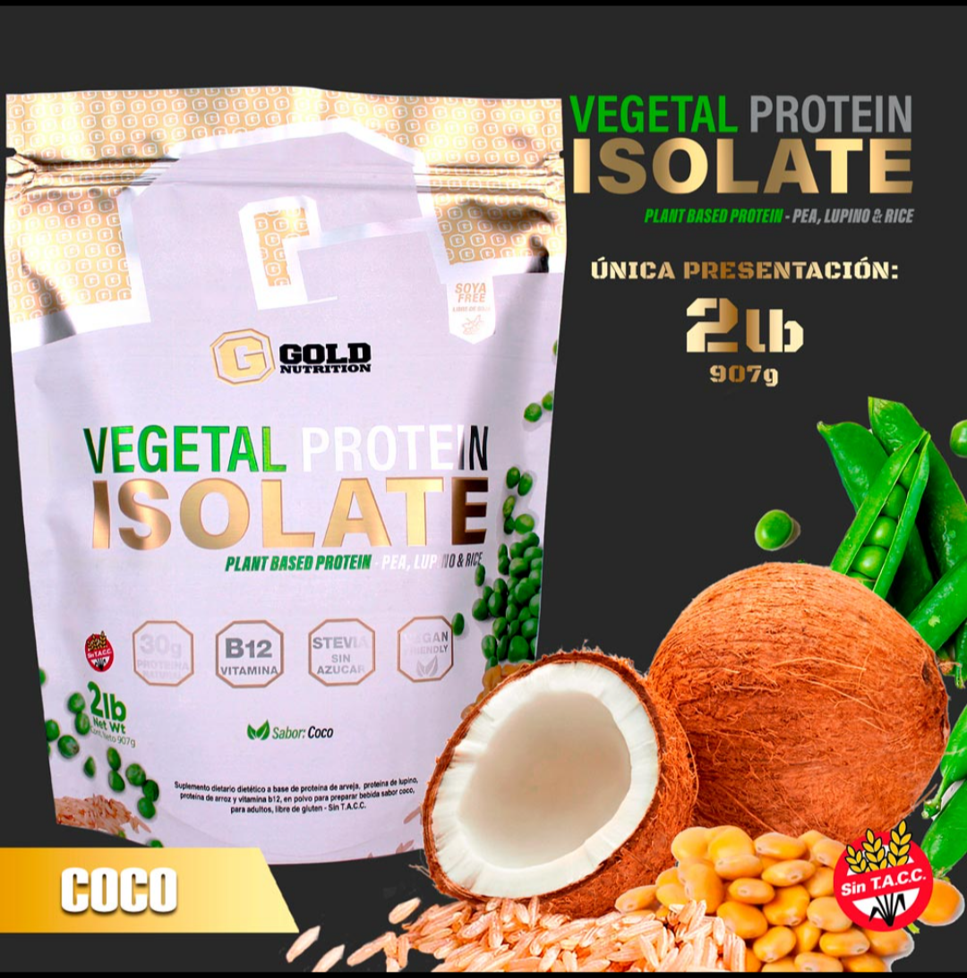 VEGETAL PROTEIN ISOLATE GOLD NUTRITION