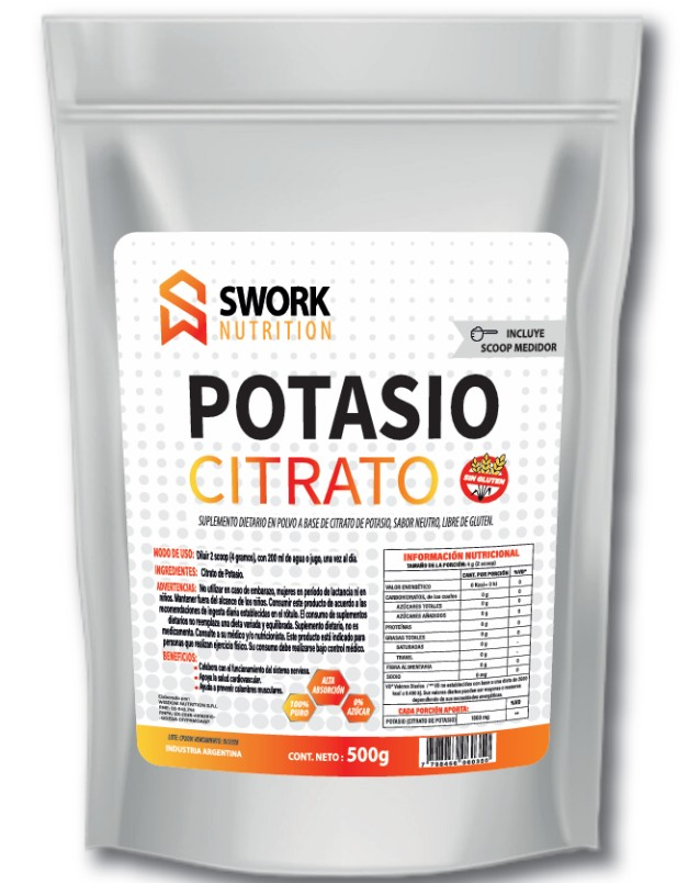 Citrato de Potasio SWORK