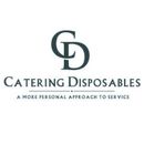 The logo for catering disposables is a more personal approach to service.