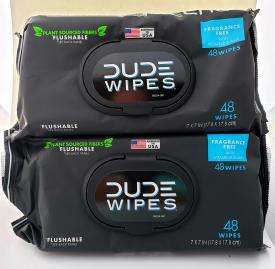Dude Wipes — Roanoke, VA — Star City Styles Men’s Salon and Day Spa