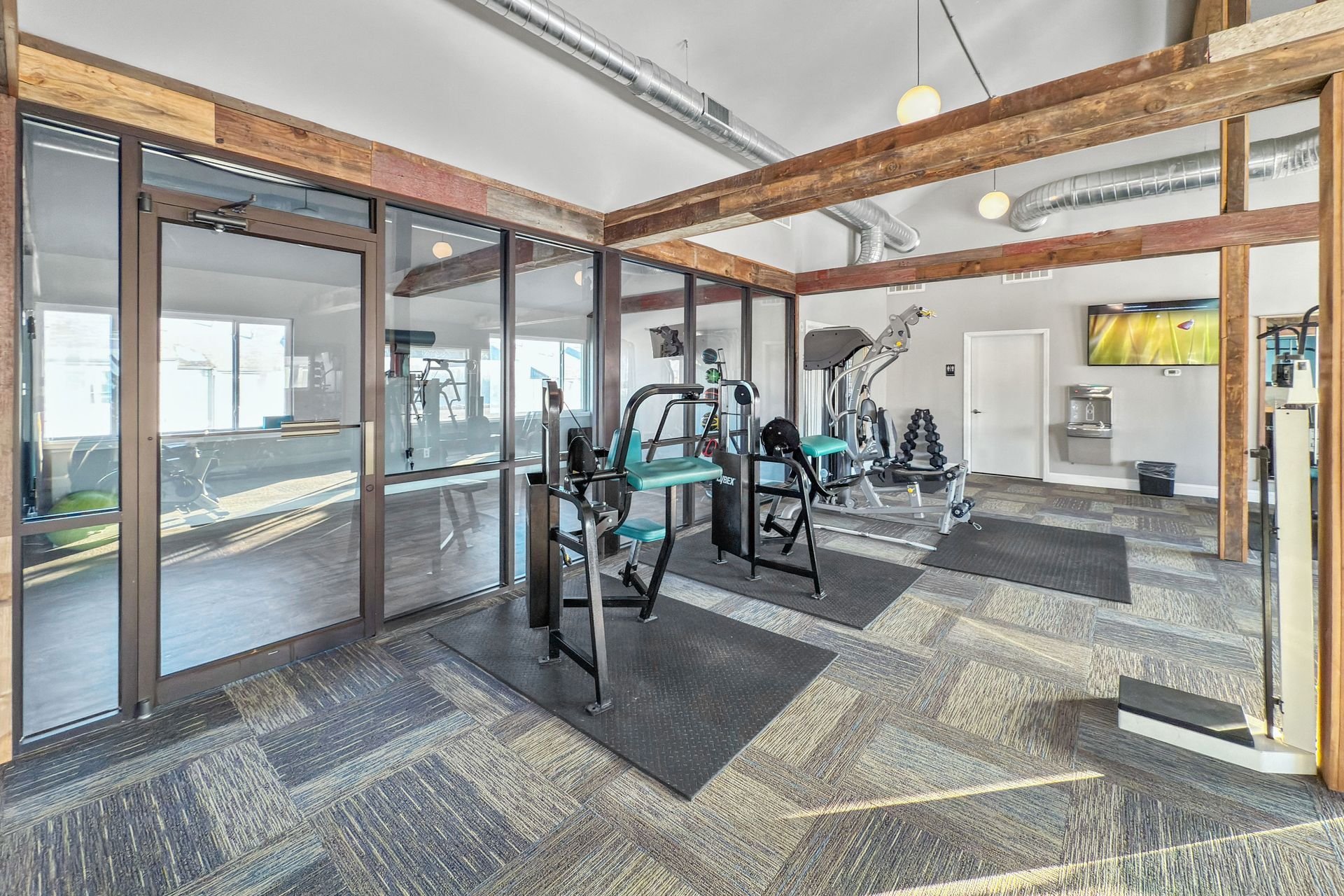 interior living room of Union Flats & Townhomes