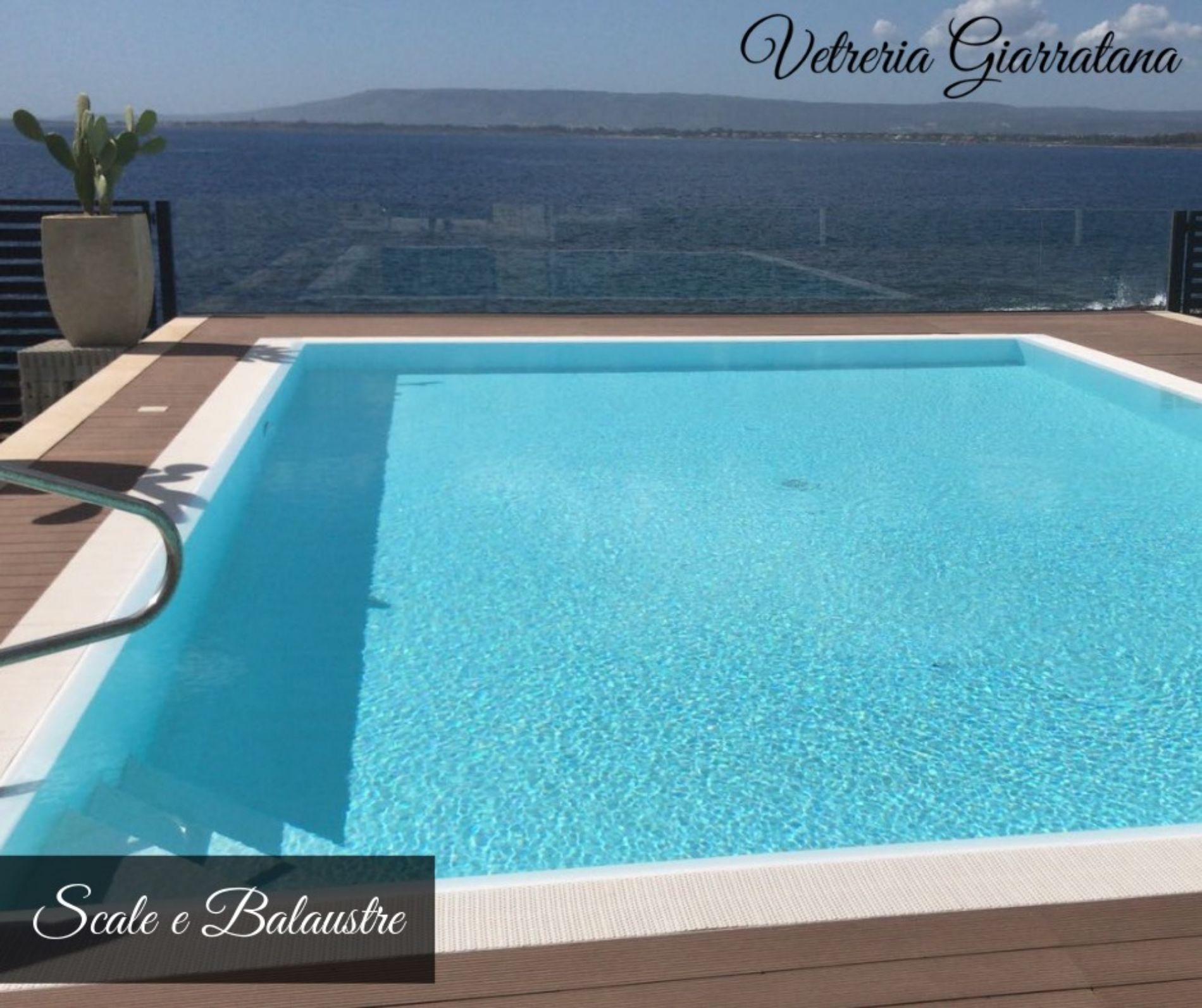 balaustre per piscine