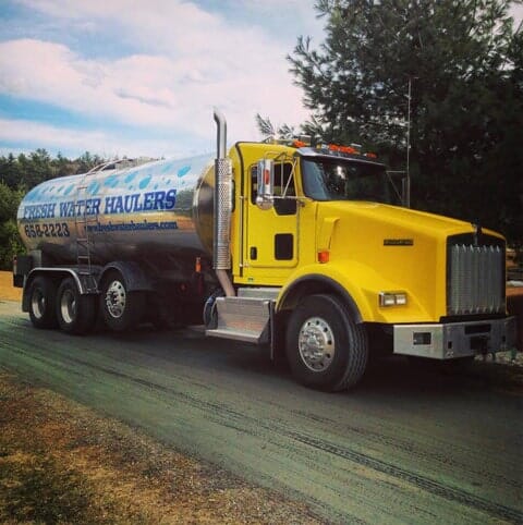 Water Truck - Water Delivery - Underhill, Vermont