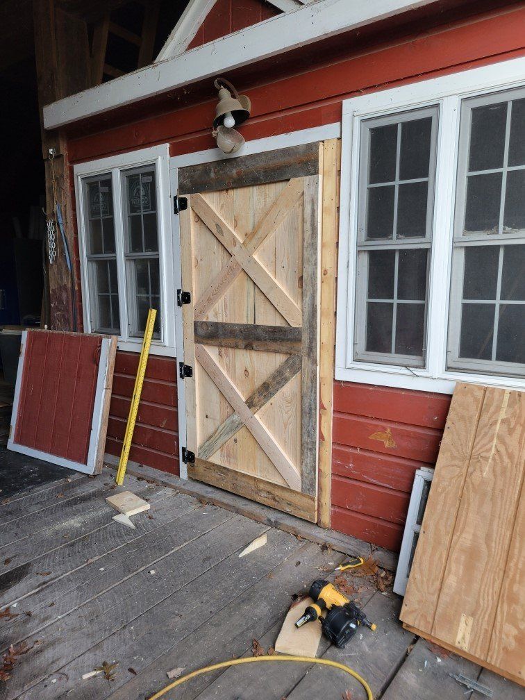 Wooden Door Construction — Saugerties, NY — EZ Does It Painting Corp