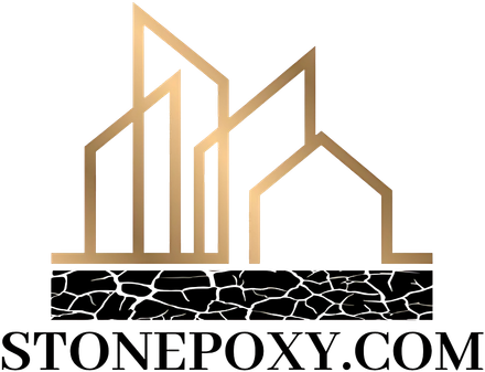 A logo for a company called stonepoxy.com