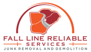 Fall Line Reliable Services Logo - best residential and commercial junk hauling services in north augusta and the csra, fall line reliable services