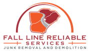 Fall Line Reliable Services Logo - best residential and commercial junk hauling services in north augusta and the csra, fall line reliable services