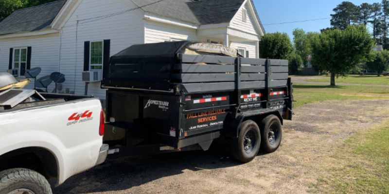 fall line reliable services your dumpster rental solution