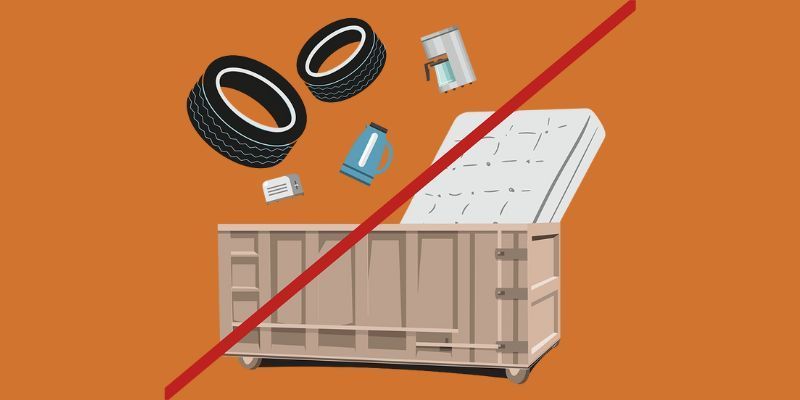 What is Not Allowed in a Roll-Off Dumpster