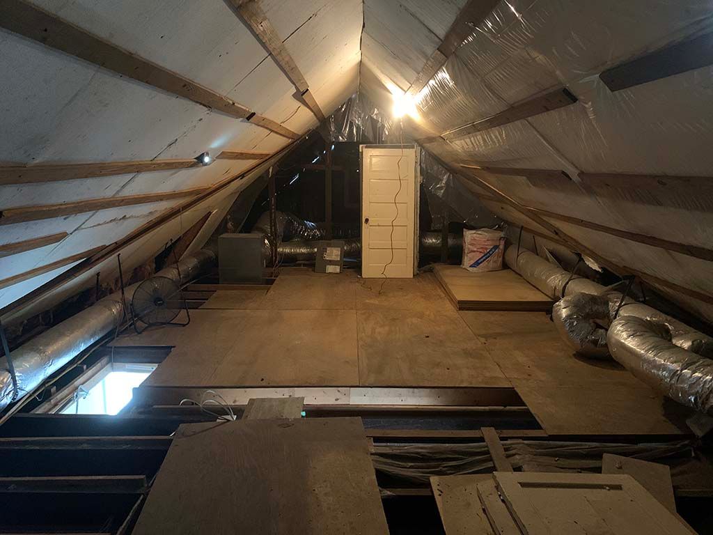 Attic Junk Removal in Augusta, GA (After)