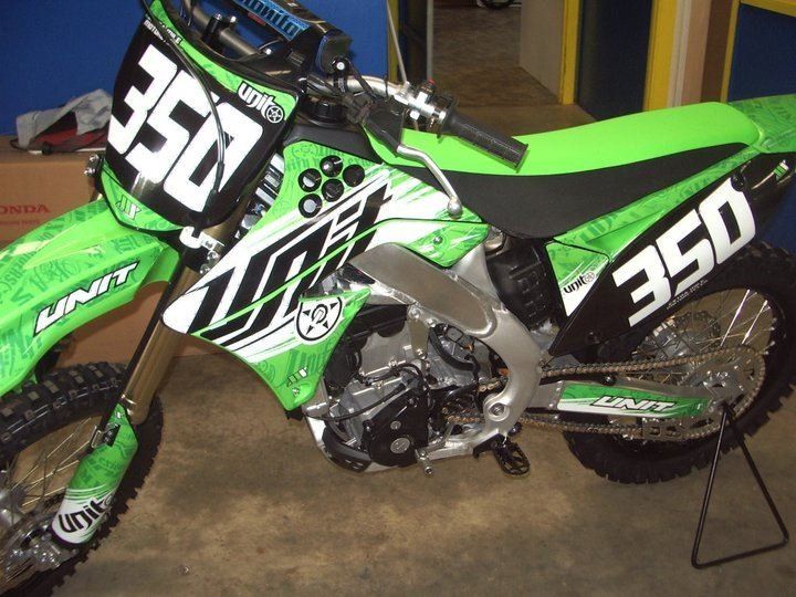 black and green bike