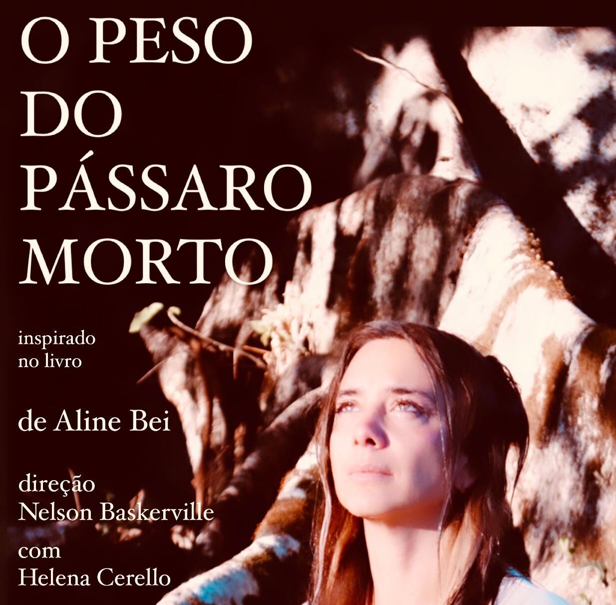 "O PESO DO PÁSSARO MORTO" de Aline Bei monólogo de Helena Cerello