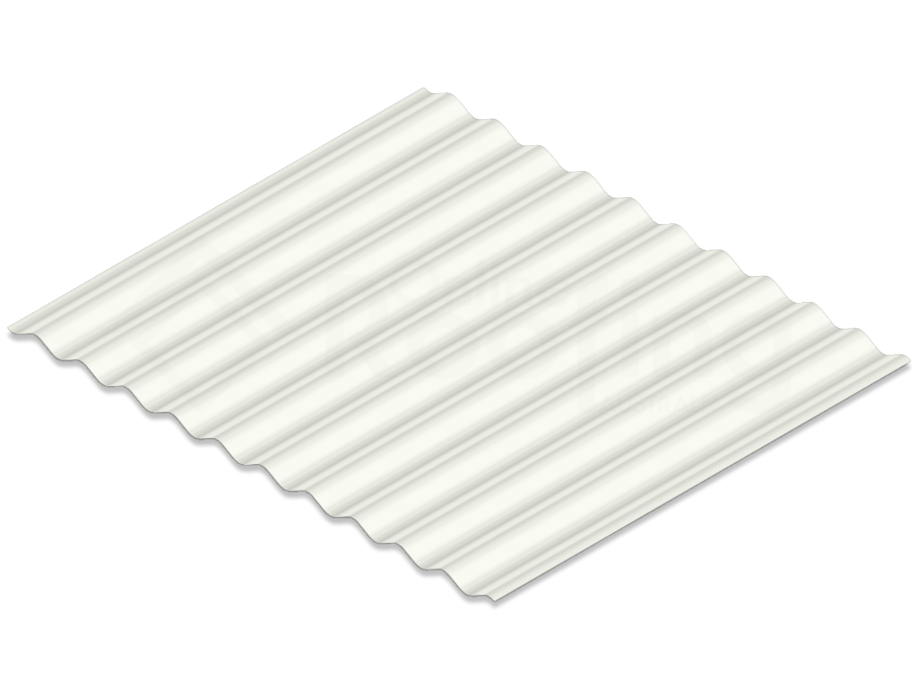 Stramit Corrugated .42BMT Colorbond Dover White — Complete Sheds In Marulan, NSW