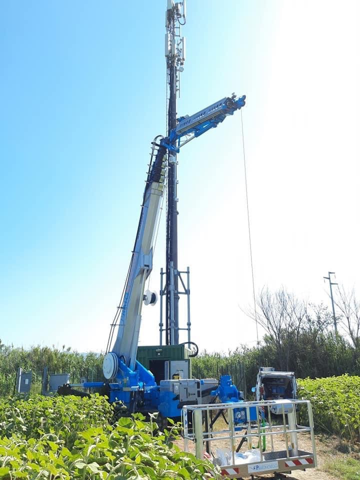 Piattaforma aerea a ragno 52 metri - Prato - Pratonoleggi