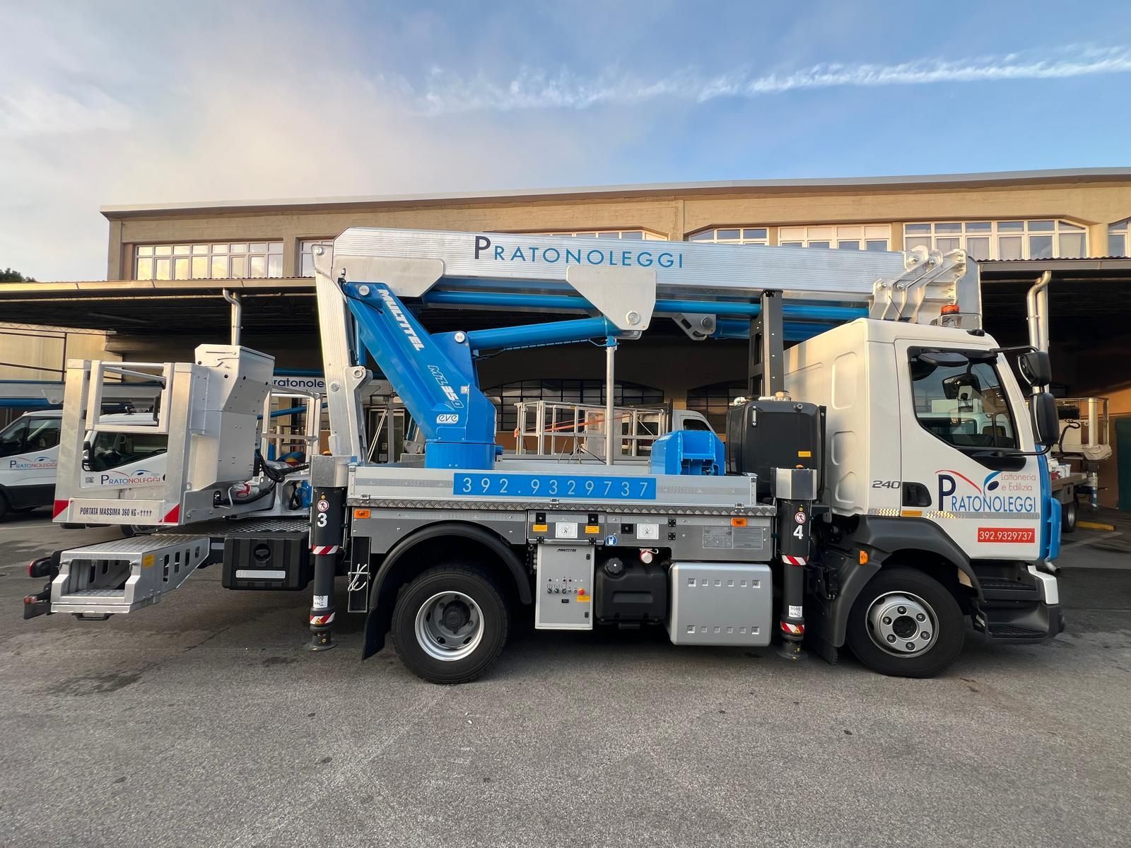 Piattaforma aerea 35 metri - Prato - Pratonoleggi