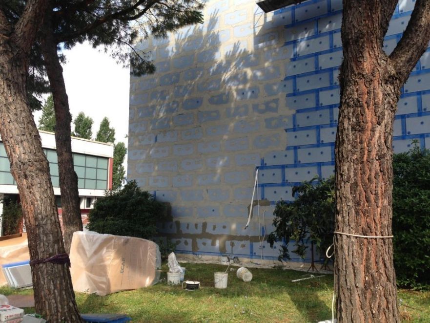 Dettaglio cappotto termico