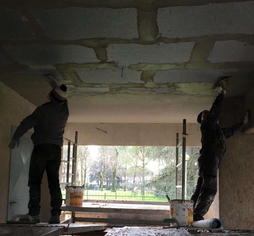 Realizzazione di cappotto termico interno