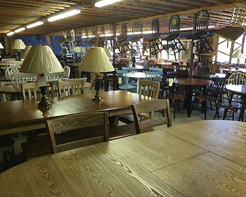 Dining Furniture and lamps - Landry's Furniture Barn Inc in Sandford, Maine