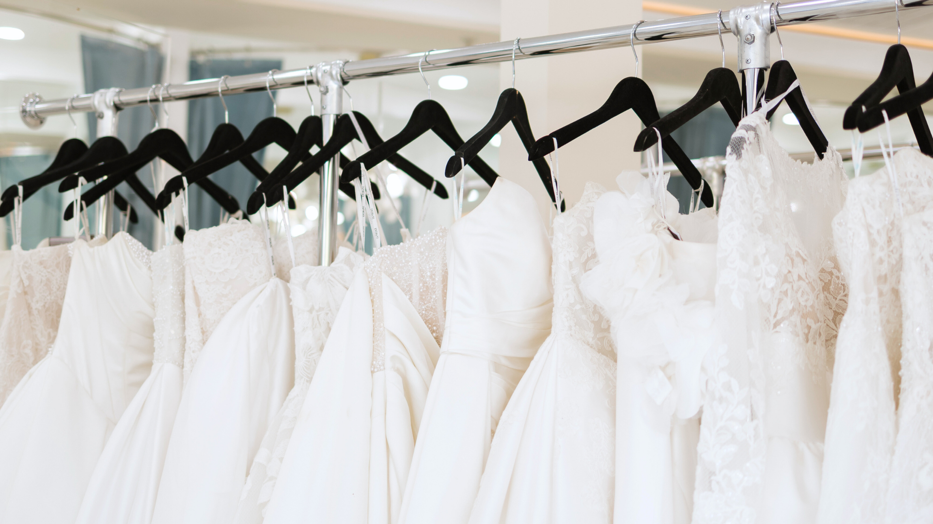 BridalLive inventory dashboard displaying wedding gown listings with style numbers, sizes, and designer names.