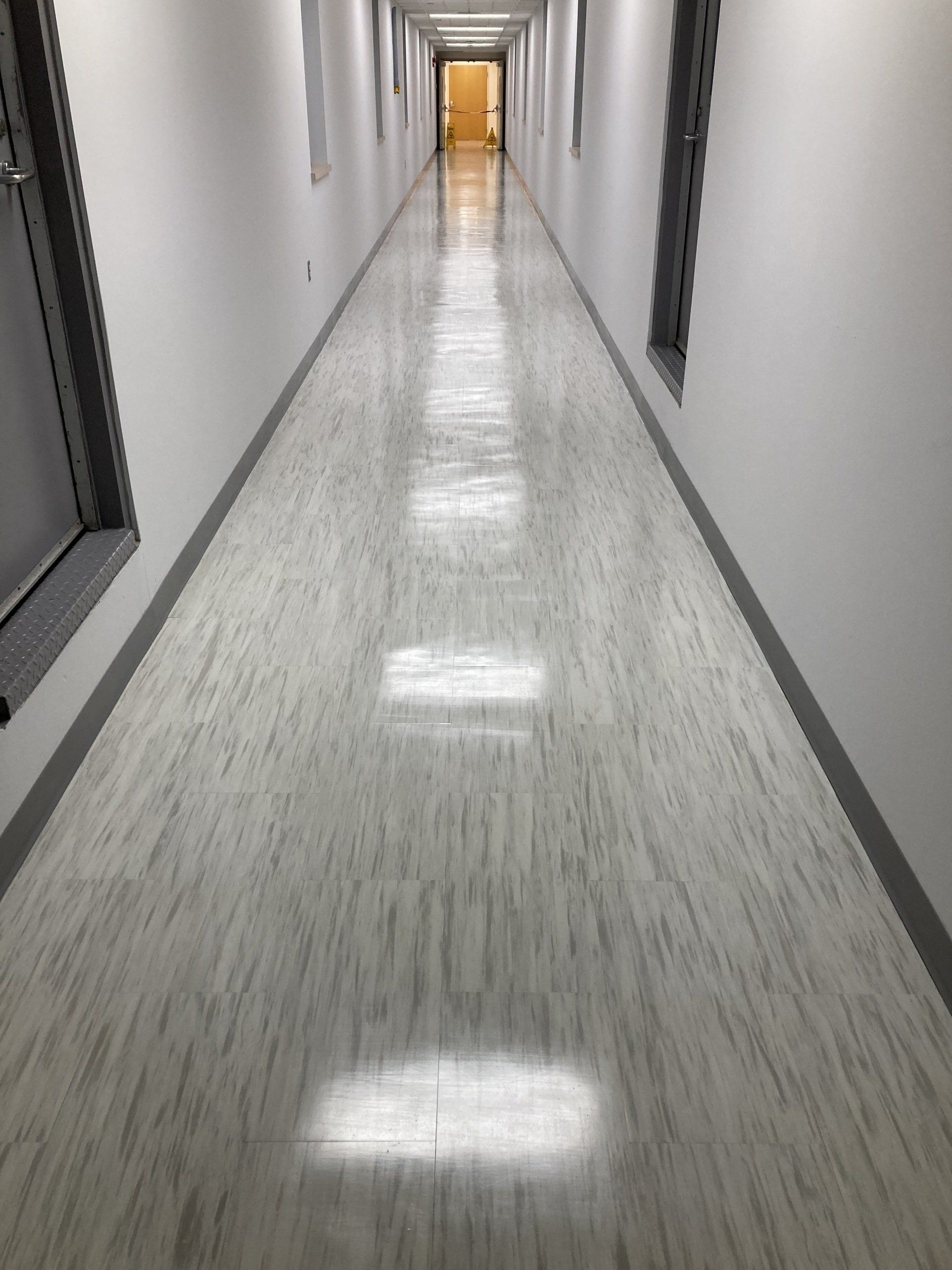Pottstown hospital flooring shine