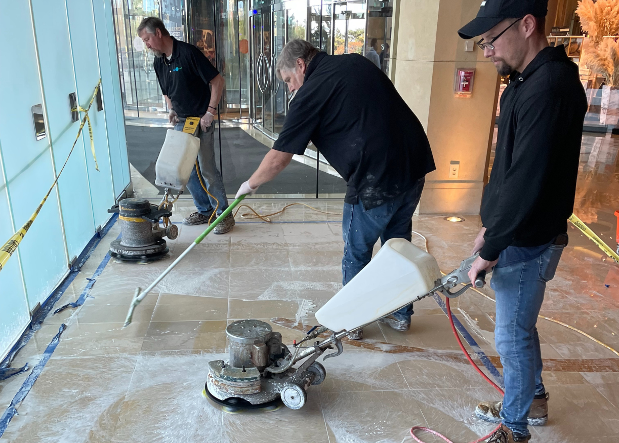 Removal of Crystallization from stone