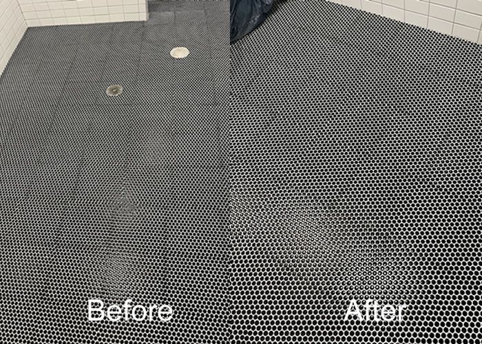 casino bathroom shower repair