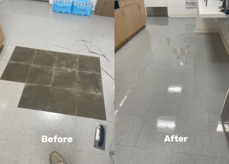 replacement VCT followed with stripwax