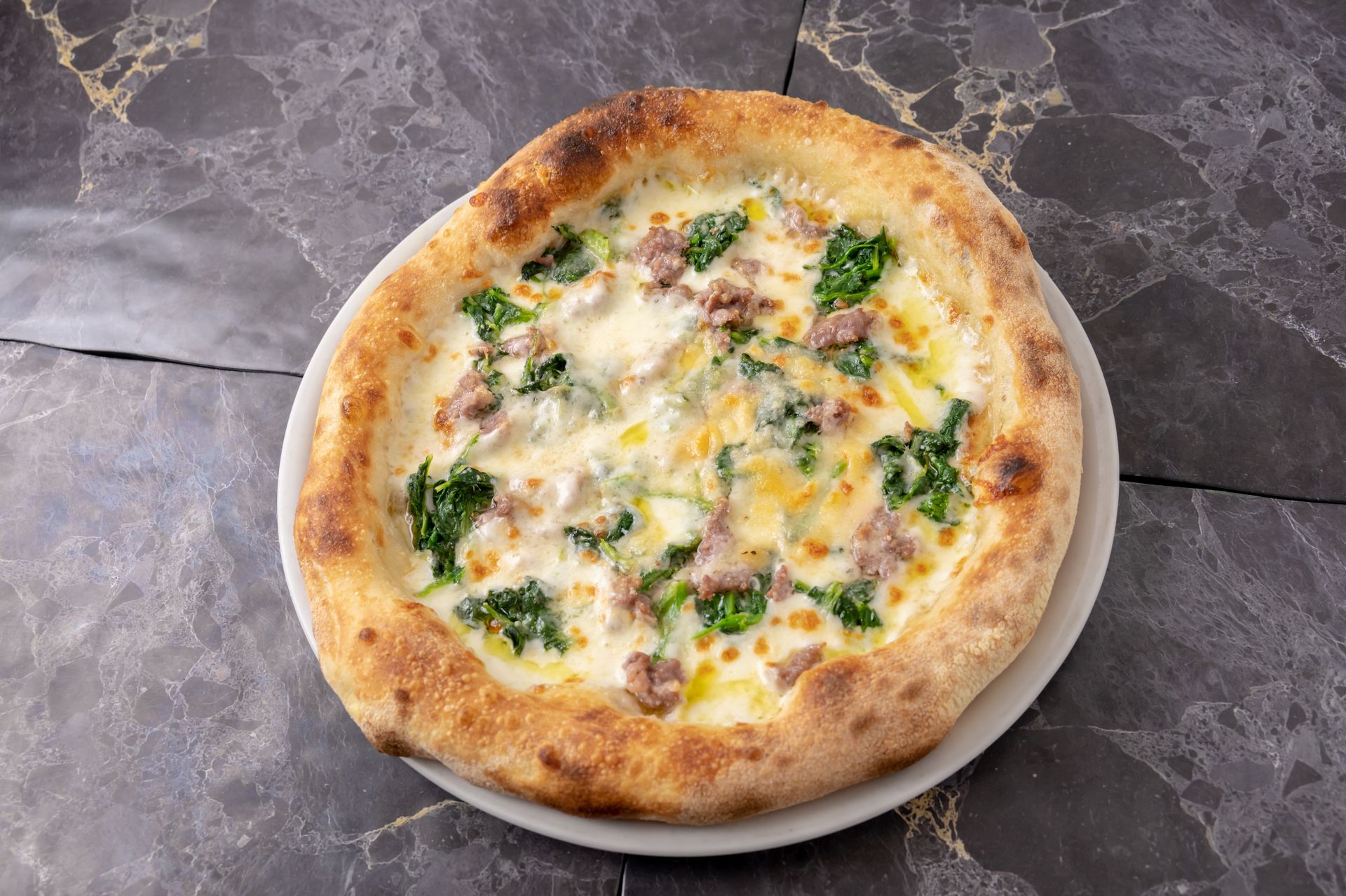 UNA DELLE PIZZE PROPOSTE DAL RISTORANTE PIZZERIA