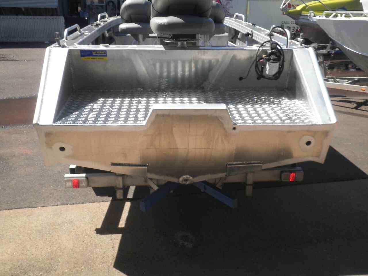 Boat Image 12 — Allycraft Modifications Aluminum Welding Fabrication Canopy in Winellie, NT