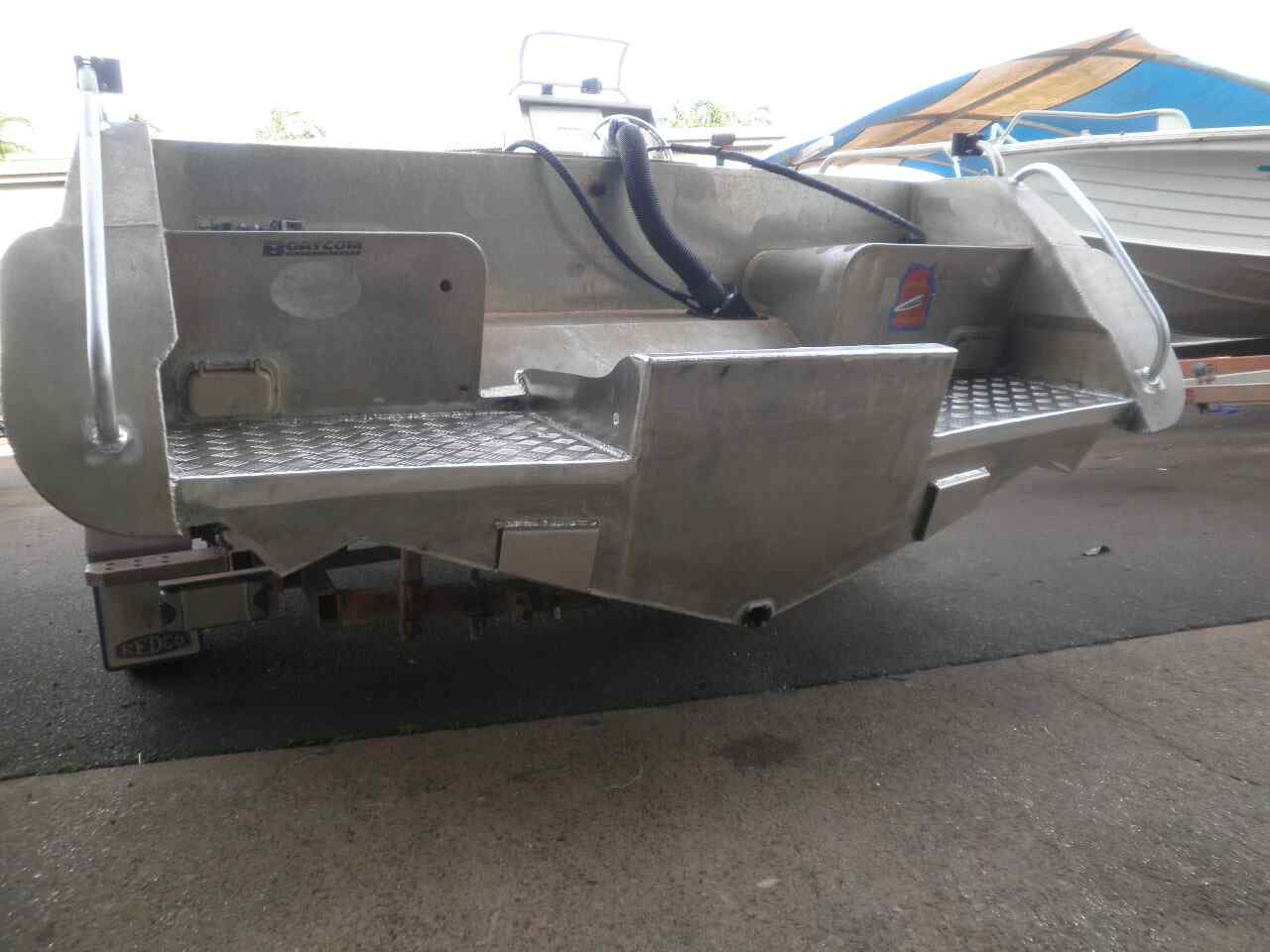 Boat Image 8 — Allycraft Modifications Aluminum Welding Fabrication Canopy in Winellie, NT