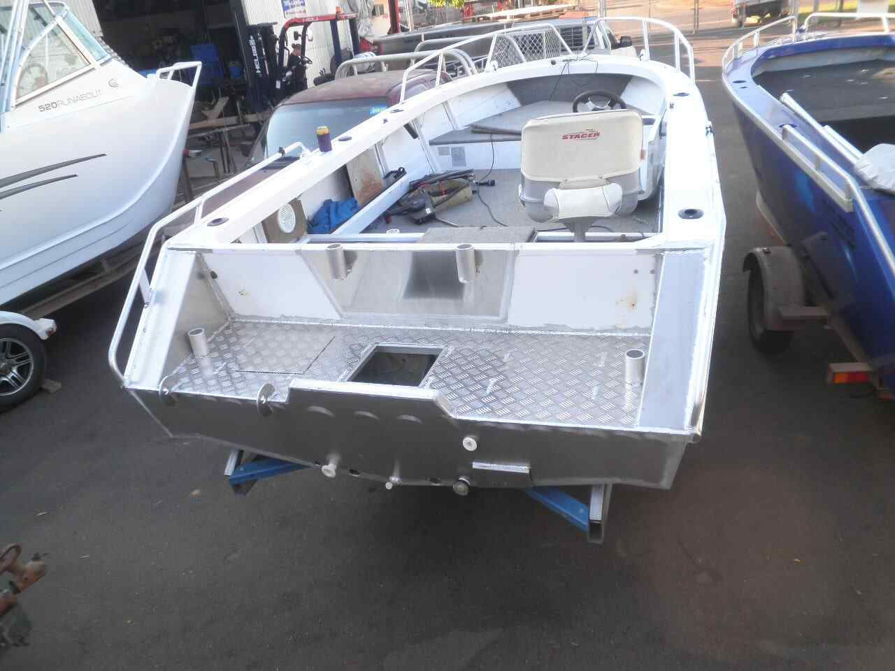Soft tail maxi pod — Allycraft Modifications Aluminum Welding Fabrication Canopy in Winellie, NT