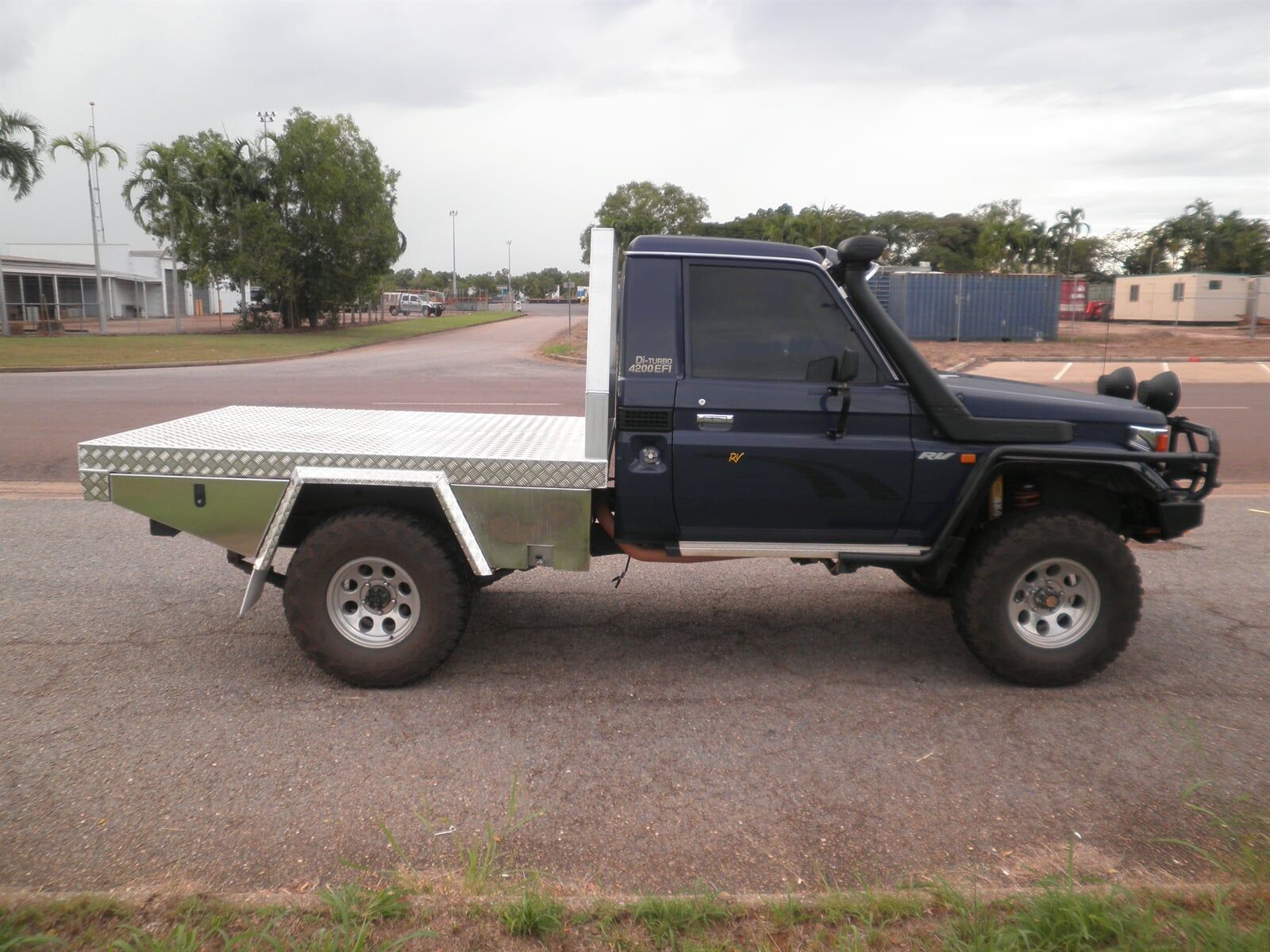 Cruiser checker tray — Allycraft Modifications Aluminum Welding Fabrication Canopy in Winellie, NT