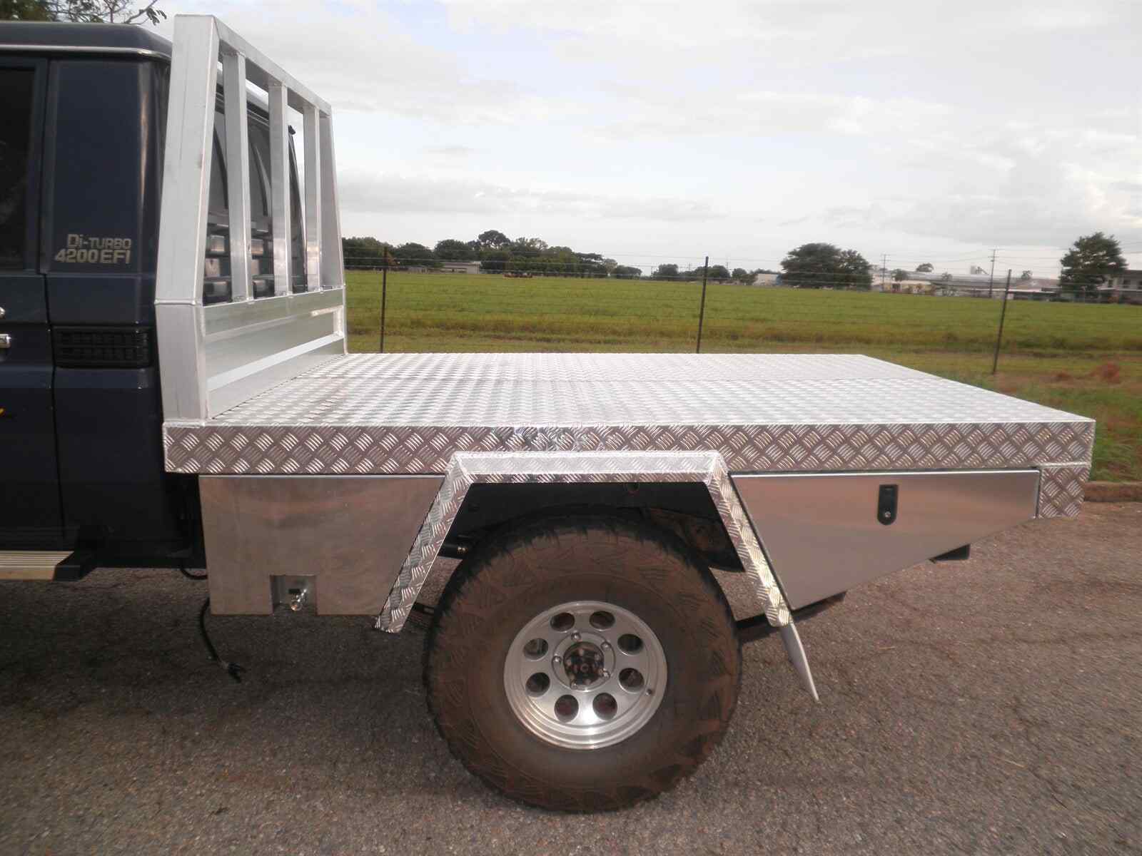 Toolboxes & Canopies — Allycraft Modifications Aluminum Welding Fabrication Canopy in Berrimah, NT