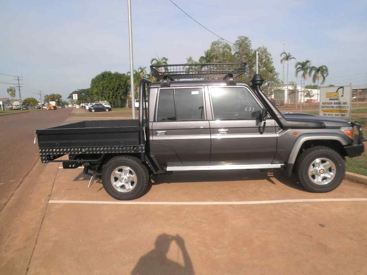 Twin Cab Cruiser — Allycraft Modifications Aluminum Welding Fabrication Canopy in Winellie, NT
