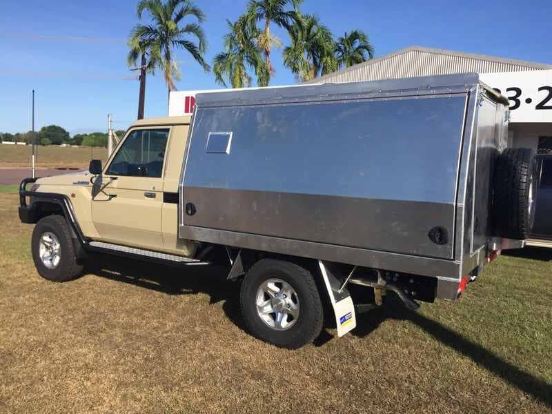 4x4 camper 4 — Allycraft Modifications Aluminum Welding Fabrication Canopy in Winellie, NT