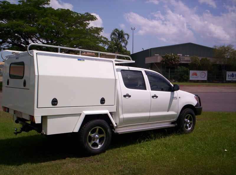 4x4 camper 6 — Allycraft Modifications Aluminum Welding Fabrication Canopy in Winellie, NT