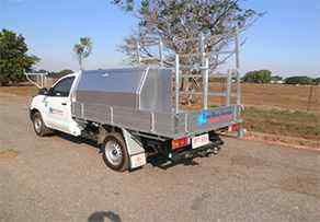 Trailer custom 2 — Allycraft Modifications Aluminum Welding Fabrication Canopy in Winellie, NT